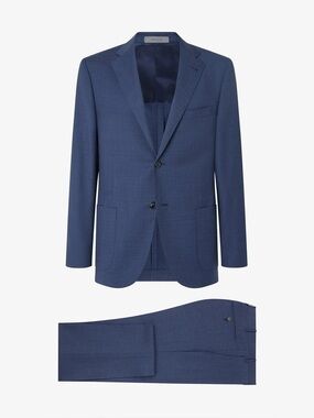 Corneliani Navy Blue Two-Piece Suit
